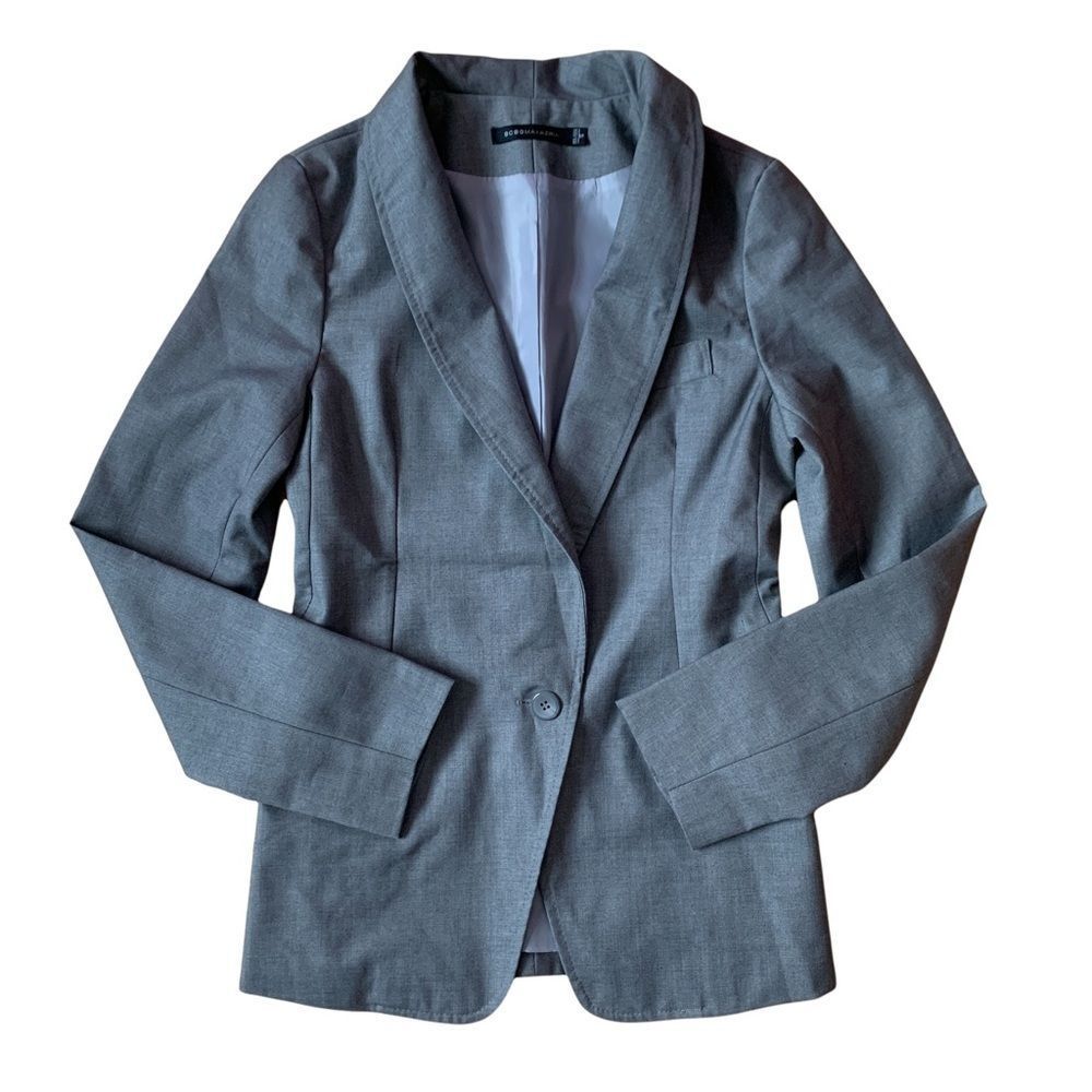 Gray BCBGMAXAZRIA Blazer Size Small